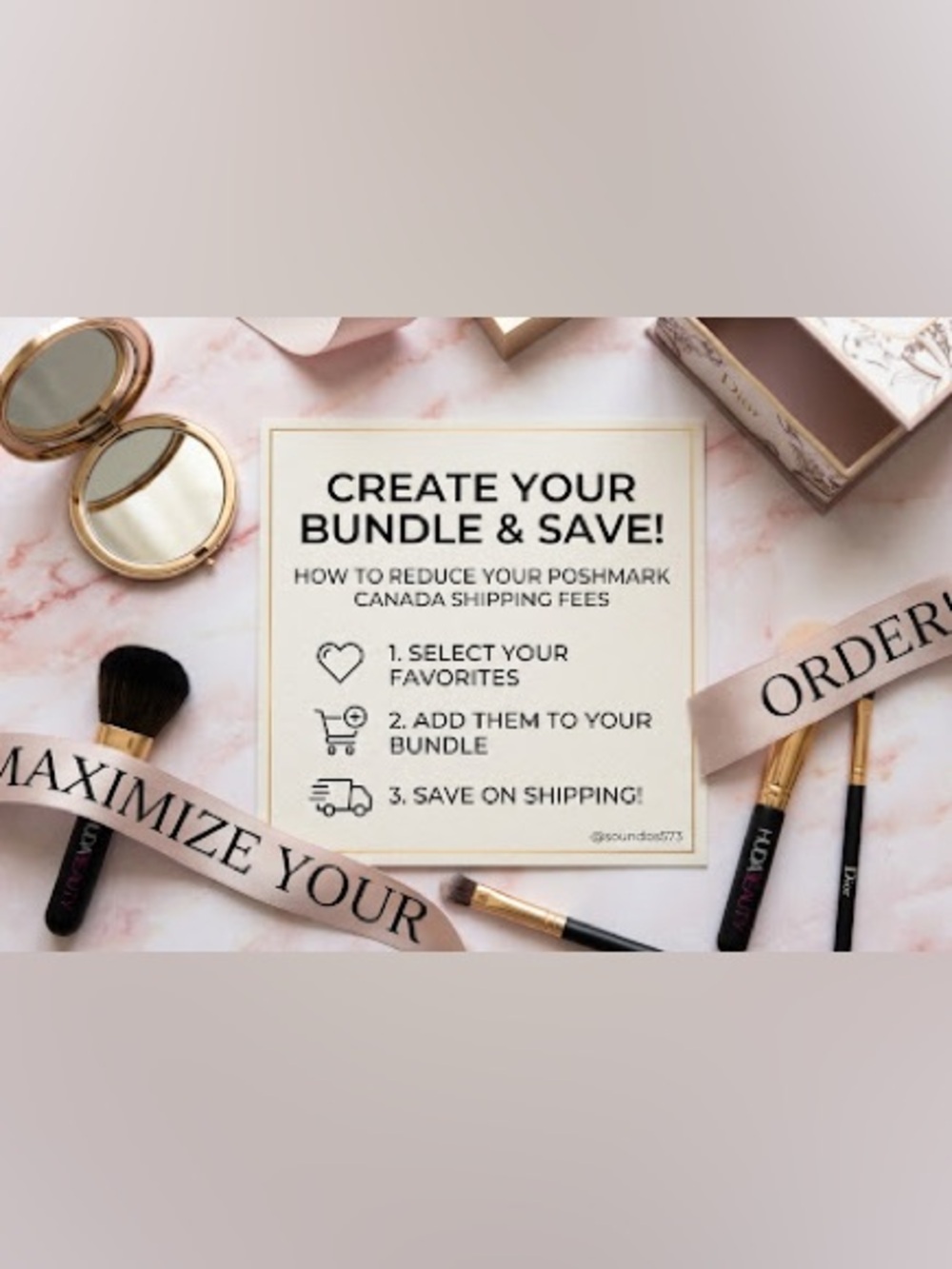 Create Your Bundle & Save! Pink Promotional Sign for Home Accents
